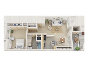 The Quinault E201 floor plan